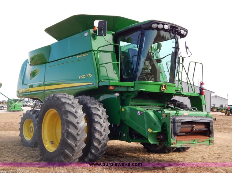 image for item G9362 2010 John Deere 9770 STS 2WD combine