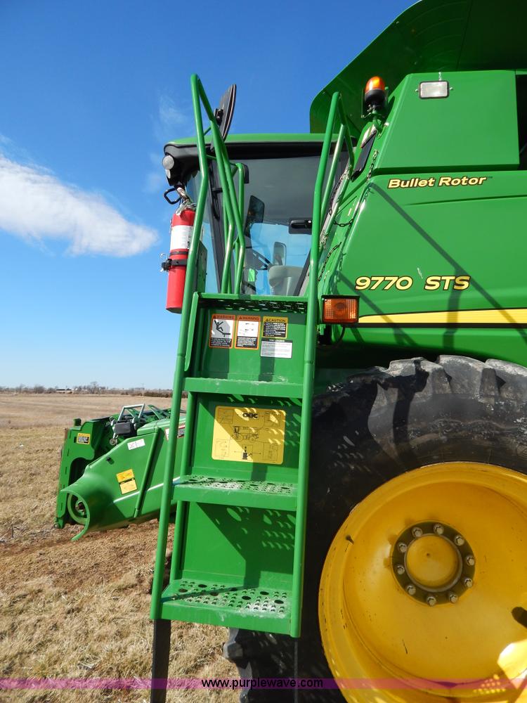 image for item G9362 2010 John Deere 9770 STS 2WD combine