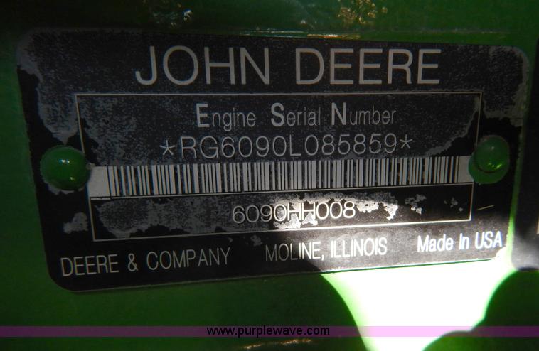 image for item G9362 2010 John Deere 9770 STS 2WD combine