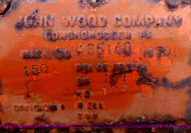 image for item G9569 1970 Smith 75P air compressor