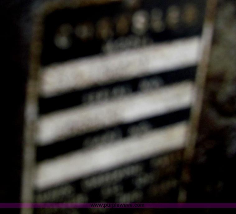 image for item G9569 1970 Smith 75P air compressor