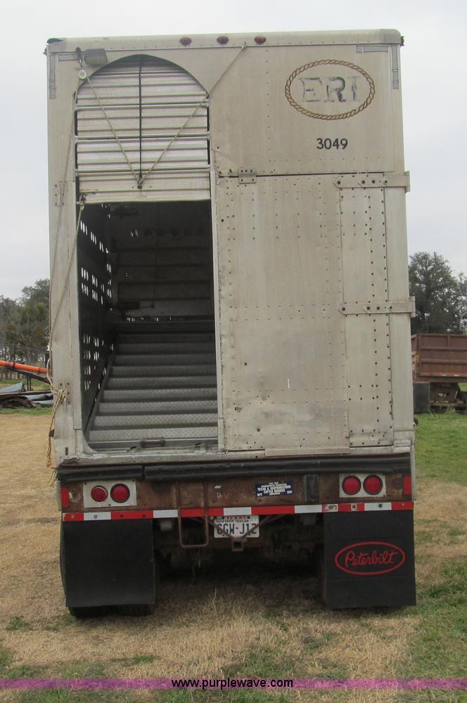 image for item G9577 1979 Merritt livestock trailer