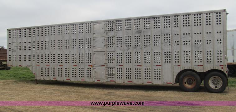 image for item G9577 1979 Merritt livestock trailer