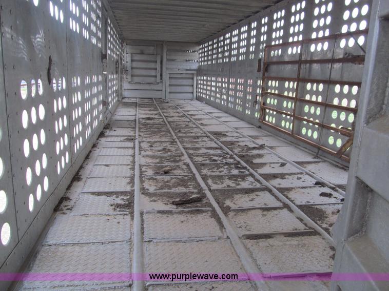 image for item G9577 1979 Merritt livestock trailer