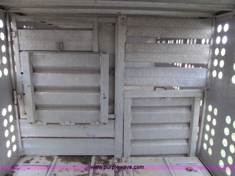 image for item G9577 1979 Merritt livestock trailer