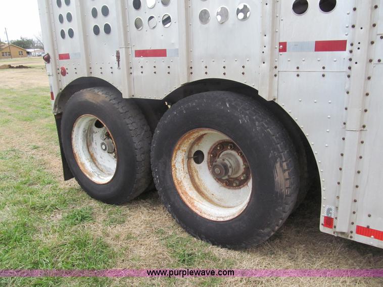 image for item G9577 1979 Merritt livestock trailer
