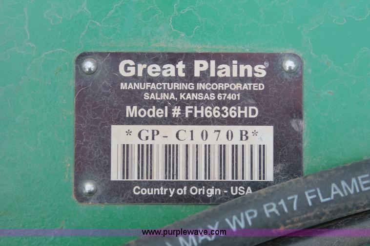 image for item H8257 2011 Great Plains 6636HD flex harrow