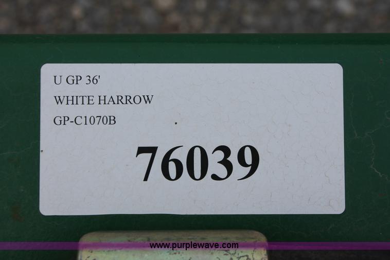 image for item H8257 2011 Great Plains 6636HD flex harrow