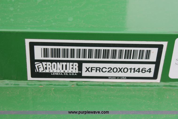 image for item H8259 2010 Frontier RC2060 rotary cutter mower