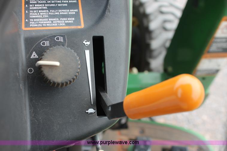 image for item H8260 2004 John Deere 4210 MFWD tractor