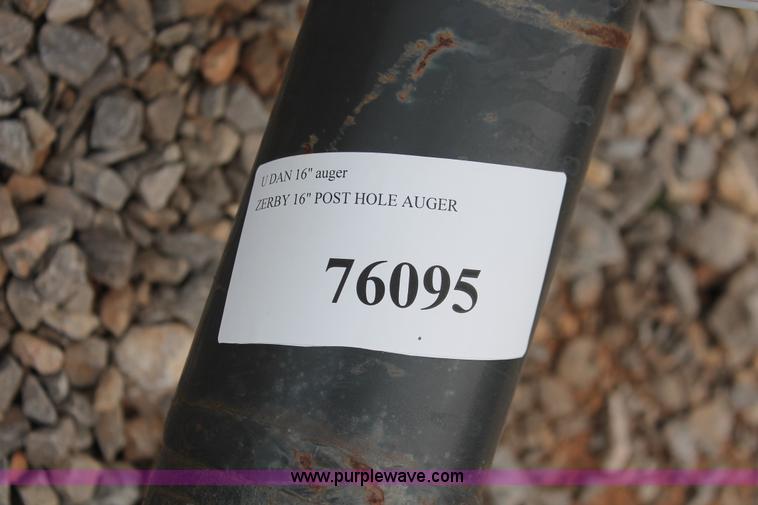 image for item H8263 Danuser 16" post hole auger