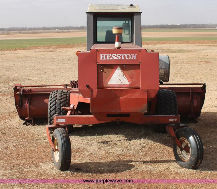 image for item H8326 1982 Hesston 6650 self-propelled swather