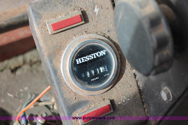 image for item H8326 1982 Hesston 6650 self-propelled swather