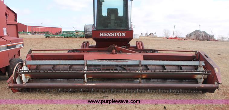 image for item H8326 1982 Hesston 6650 self-propelled swather
