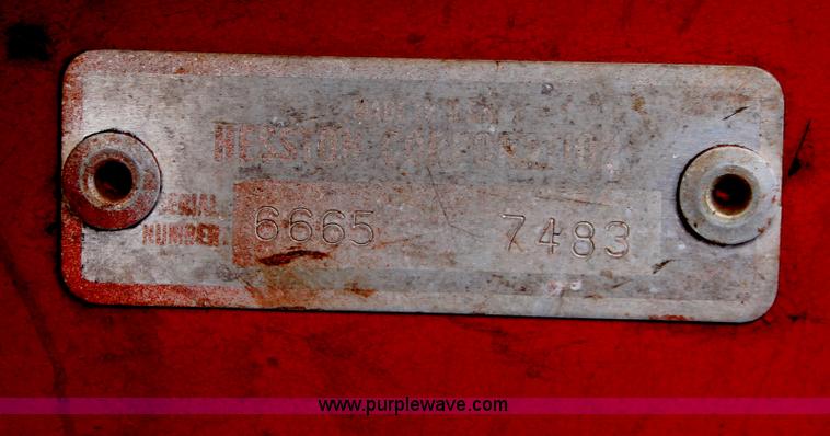 image for item H8326 1982 Hesston 6650 self-propelled swather