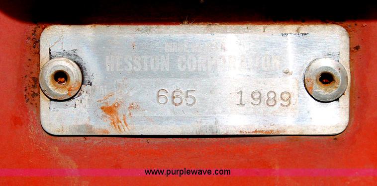 image for item H8326 1982 Hesston 6650 self-propelled swather