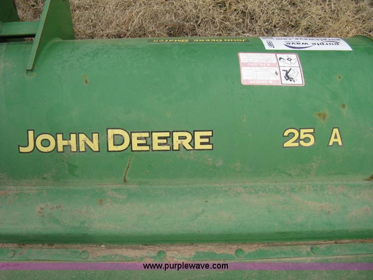 image for item I5687 John Deere 25A flail mower
