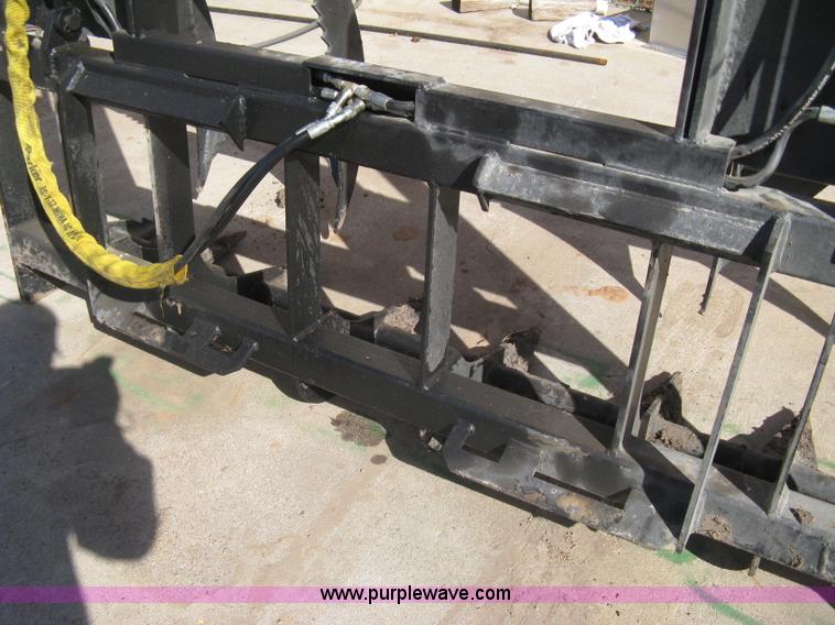 image for item I5691 Skid steer grapple attachment