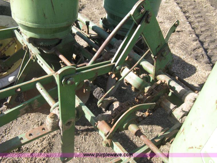 image for item I5693 John Deere two row vintage planter