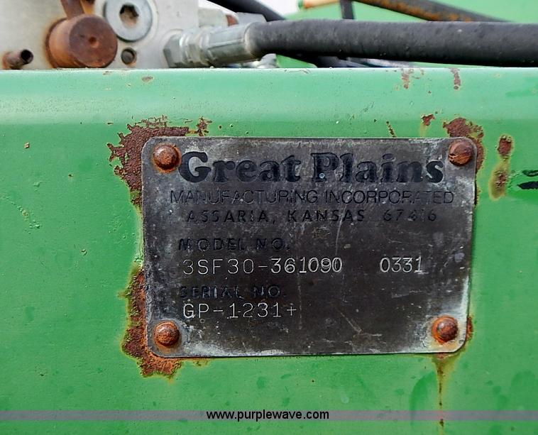 image for item I9396 Great Plains Solid Stand 30' folding drill