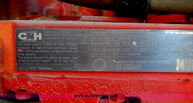 image for item I9407 2005 New Holland HW305 self-propelled windrower