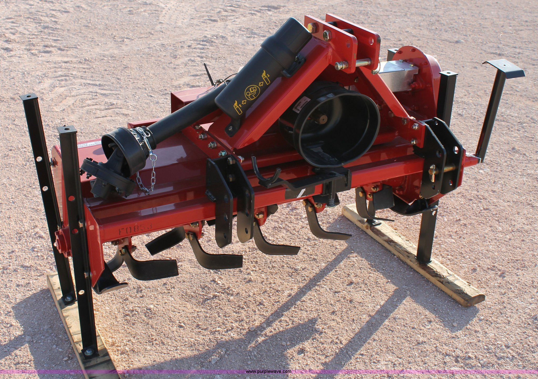 Farm King 2548 rear tiller in Seminole, TX Item AO9748 sold Purple Wave