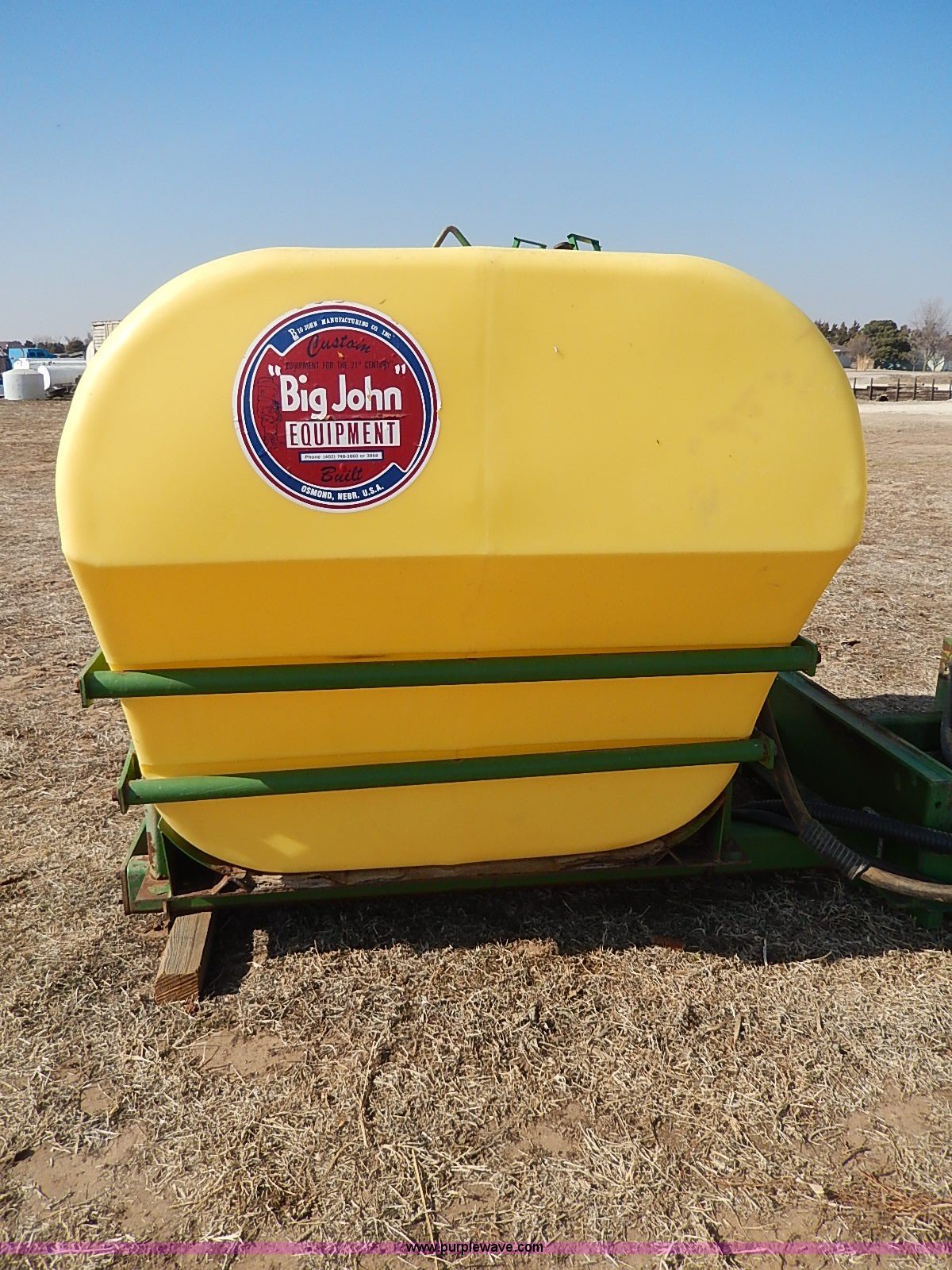 (2) 500 gallon saddle tanks in Great Bend, KS Item AP9000 sold