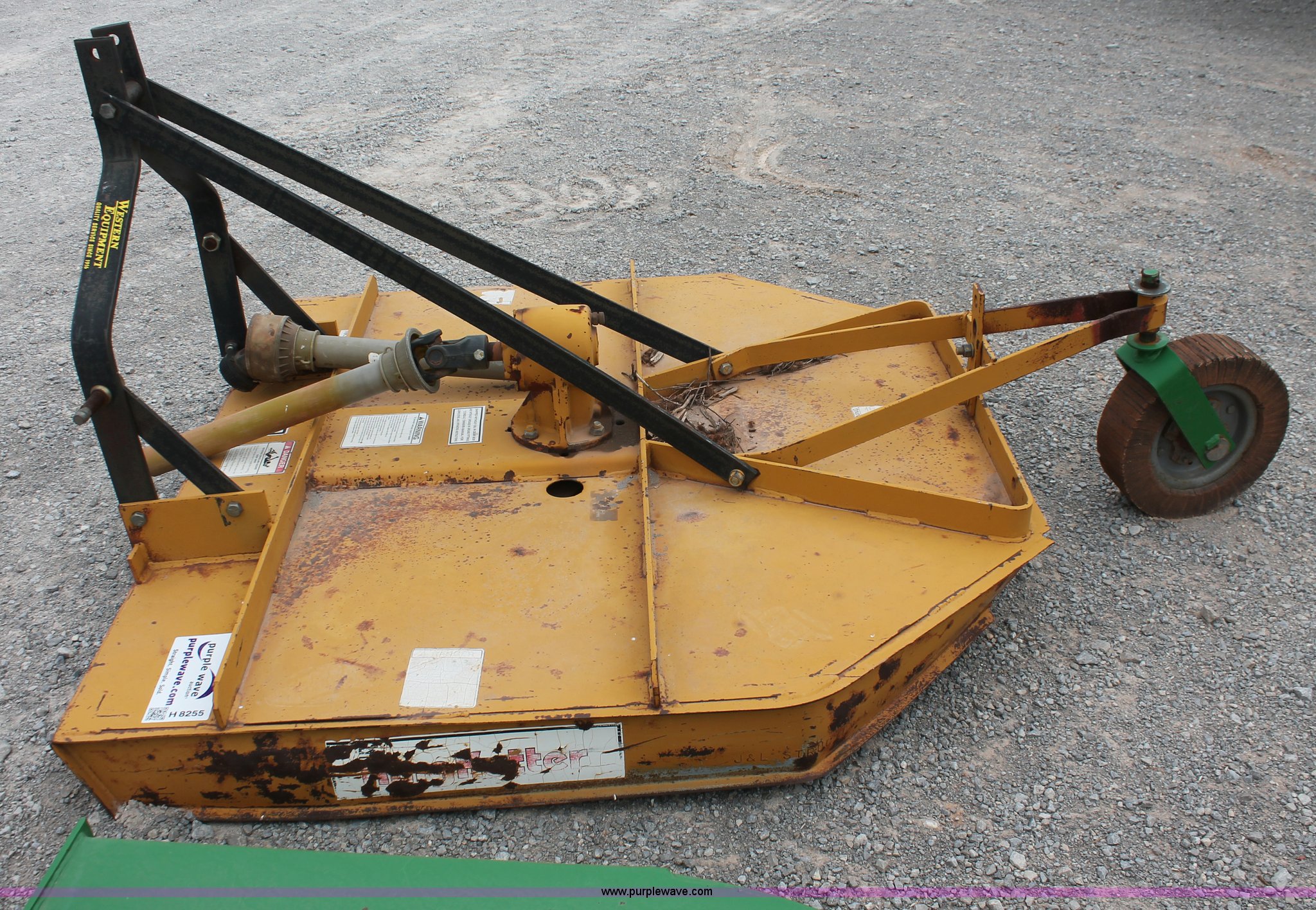 King Kutter rotary cutter mower in Clinton, OK Item H8255 sold