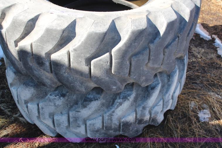 image for item AU9750 (2) 15.5-25 tires