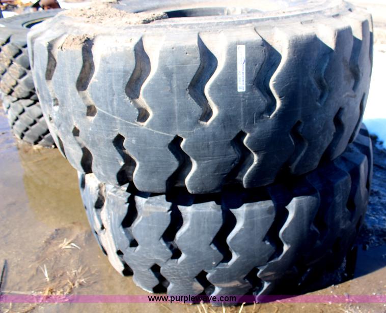 image for item AZ9990 (3) 26.5R25 tires