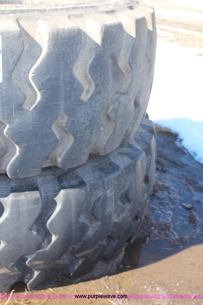 image for item AZ9990 (3) 26.5R25 tires