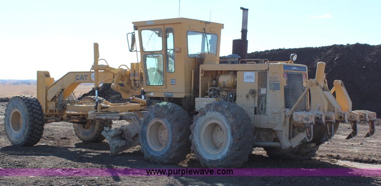 image for item H1297 1983 Caterpillar 14G articulated motor grader