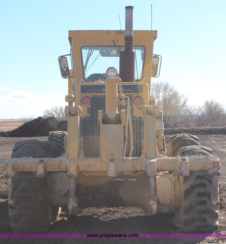 image for item H1297 1983 Caterpillar 14G articulated motor grader