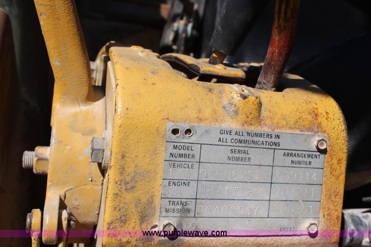 image for item H1297 1983 Caterpillar 14G articulated motor grader