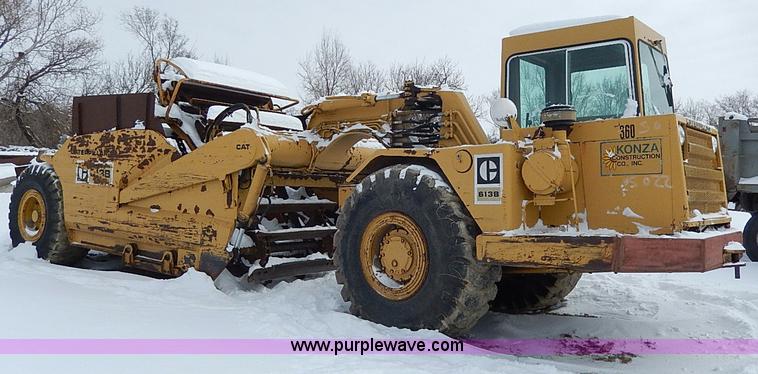 image for item H1307 1979 Caterpillar 613B paddle scraper