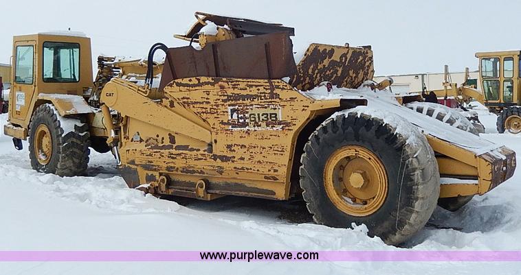 image for item H1307 1979 Caterpillar 613B paddle scraper