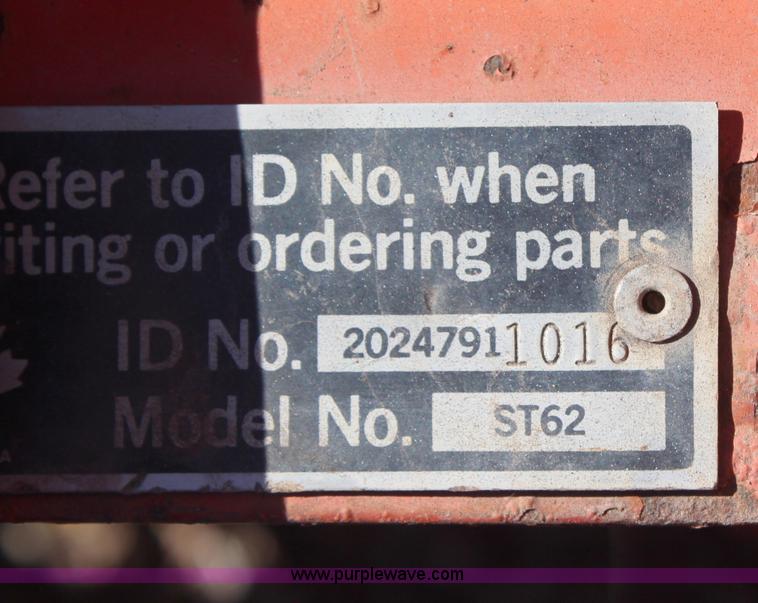 image for item H1326 Allis Chalmers ST62 snow blower