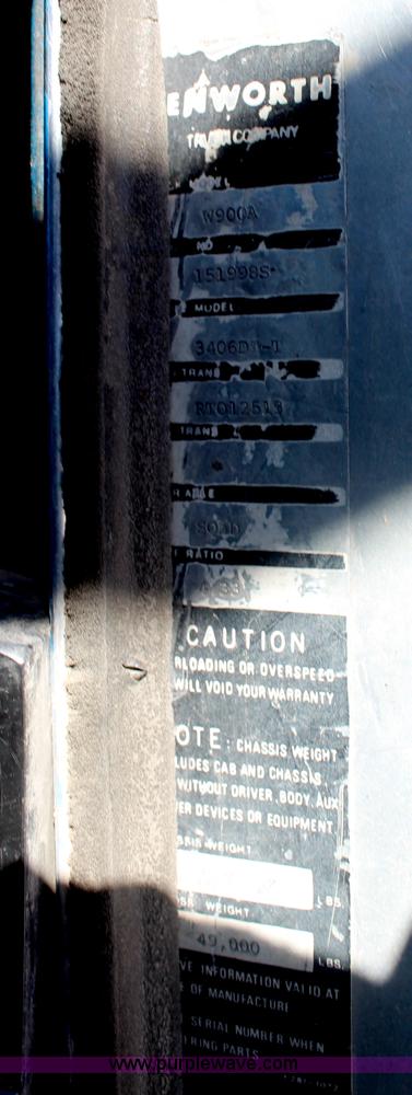 image for item H1356 1976 Kenworth W900A dump truck