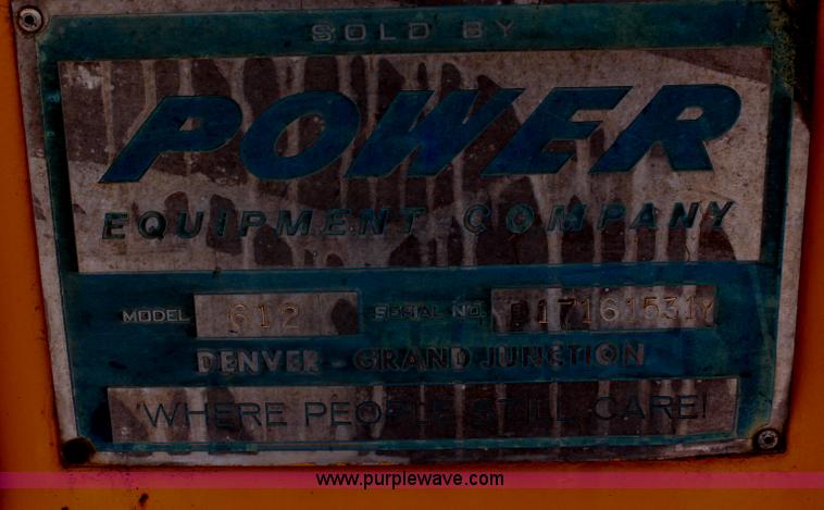 image for item H1357 Hyster C612B vibratory padfoot compactor