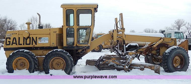 image for item H1358 1987 Galion A500 articulated motor grader