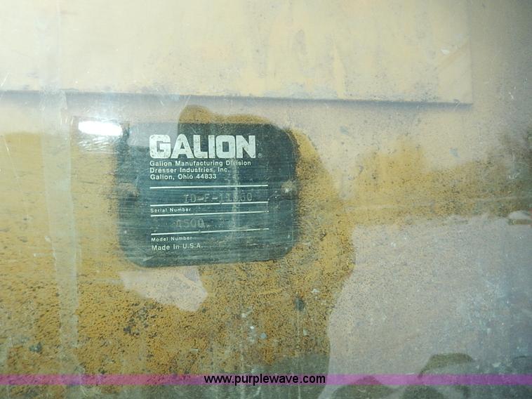 image for item H1358 1987 Galion A500 articulated motor grader