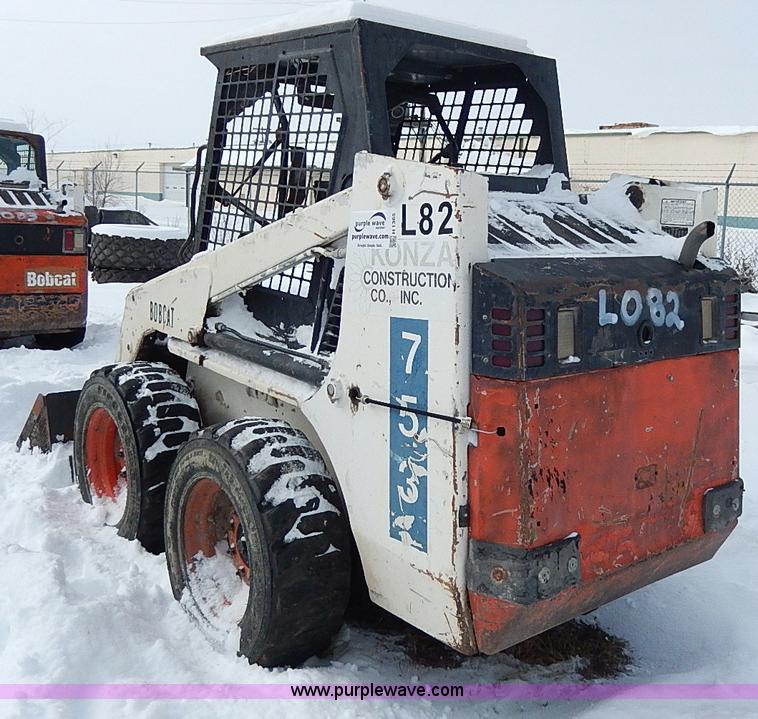 image for item H1365 1996 Bobcat 753 skid steer