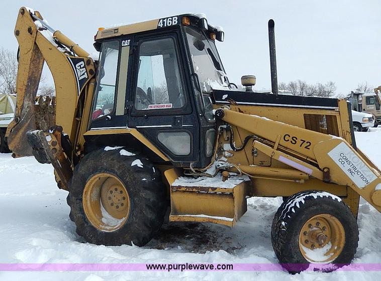 image for item H1371 1994 Caterpillar 416B backhoe