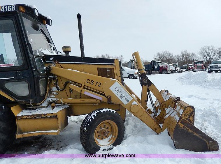 image for item H1371 1994 Caterpillar 416B backhoe