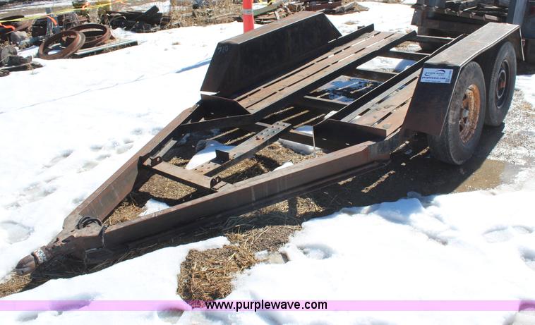 image for item H1468 1988 JFW Tandem axle trailer