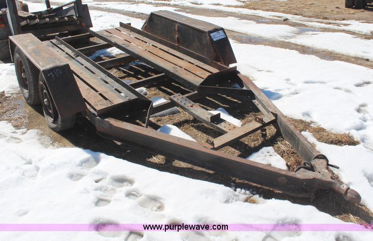image for item H1468 1988 JFW Tandem axle trailer