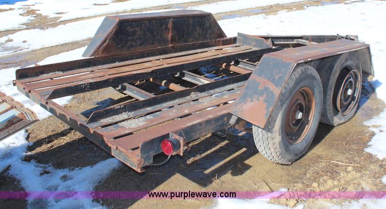 image for item H1468 1988 JFW Tandem axle trailer