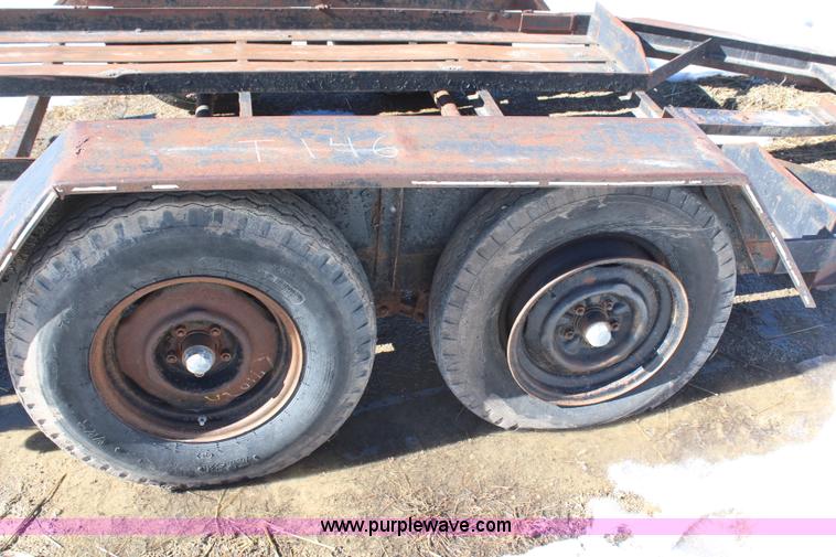 image for item H1468 1988 JFW Tandem axle trailer