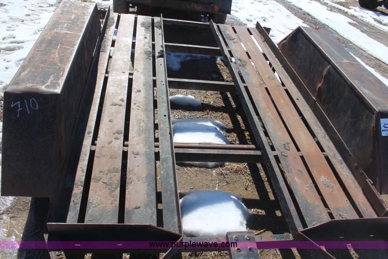 image for item H1468 1988 JFW Tandem axle trailer