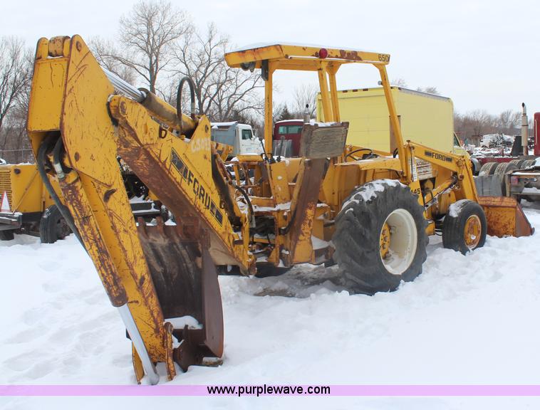 image for item H7791 Ford 445 backhoe